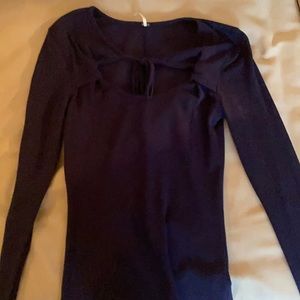 Long sleeve free people sweater